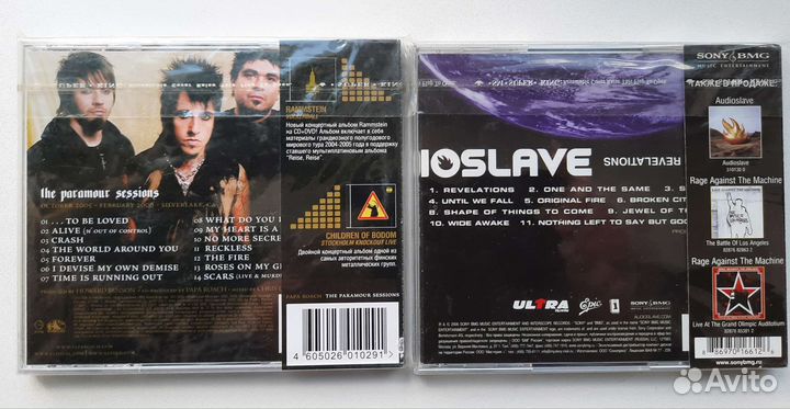 Cd диски музыка Joe Cocker,HIM,The Cult и другие