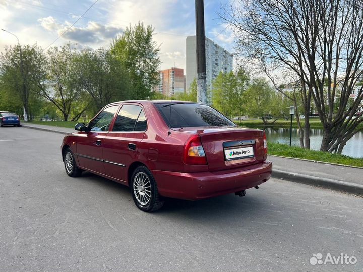 Hyundai Accent 1.5 AT, 2005, 262 300 км
