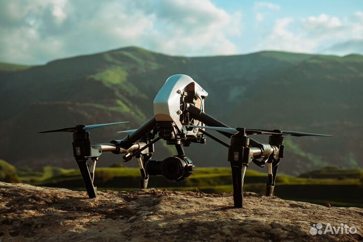 Квадрокоптер dji inspire x5 два пульта