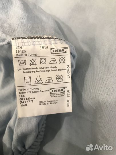 Детское постельное белье 120 60 IKEA