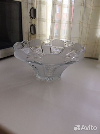 Вазочки хрустальные