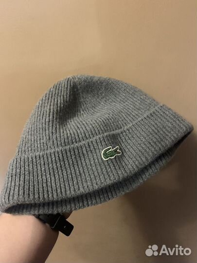 Мужская шапка Lacoste Оригинал