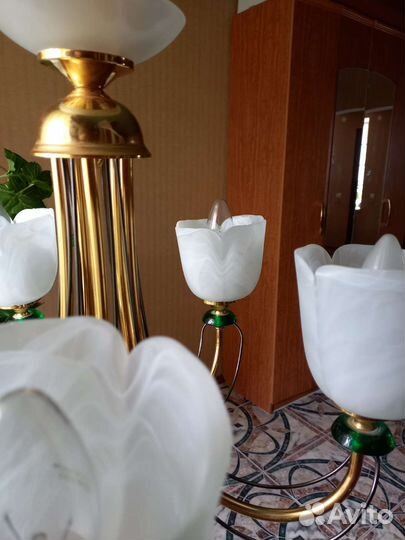 Люстра италия бу