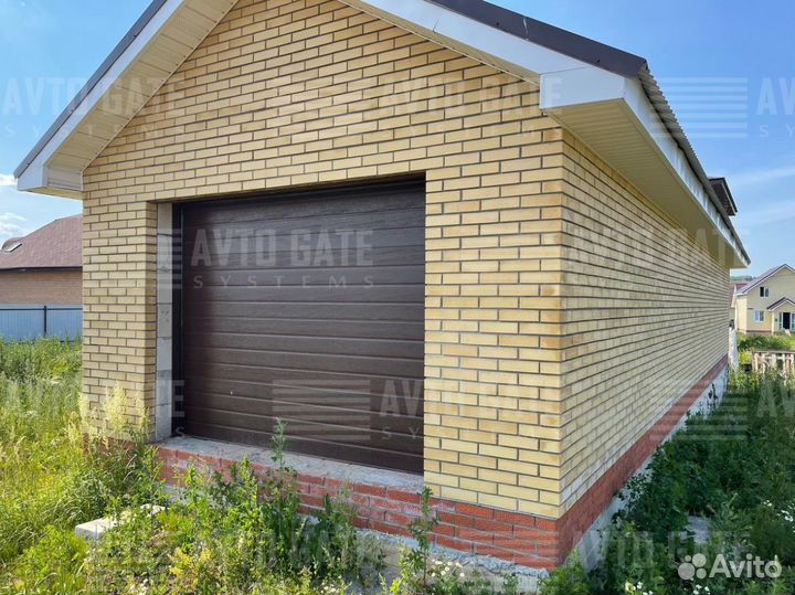 Гаражные ворота секционные