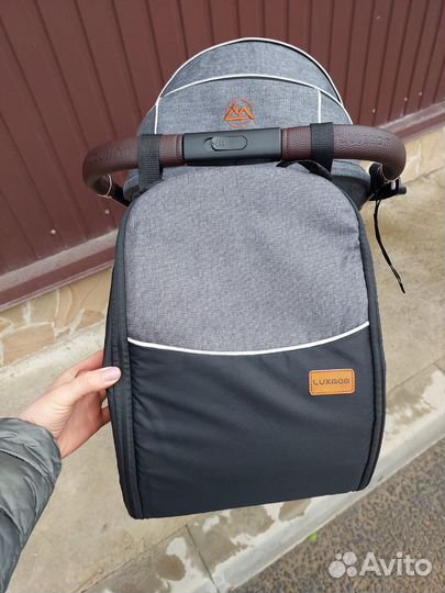 Коляска прогулочная Luxmom 609 (Black)