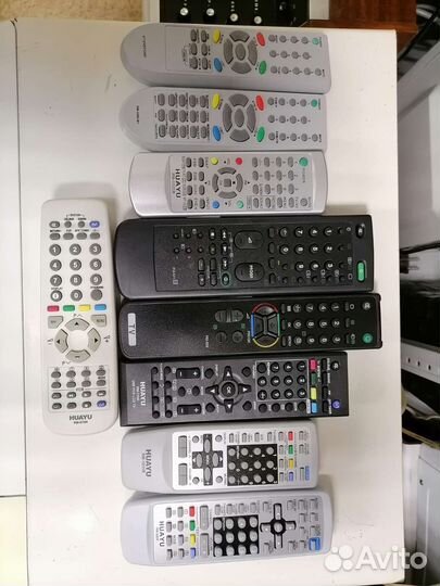 Пульты тв, DVD, спутник и др., много