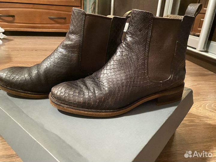 Ботинки челси ecco