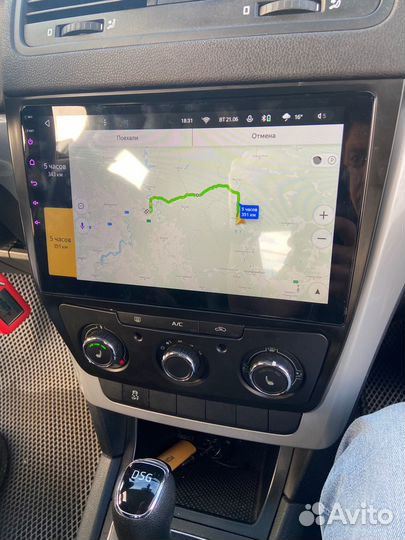 Магнитола Skoda Yeti 2008-2014 Андроид