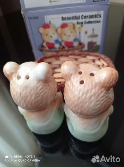Подарочный набор Мишки керамика