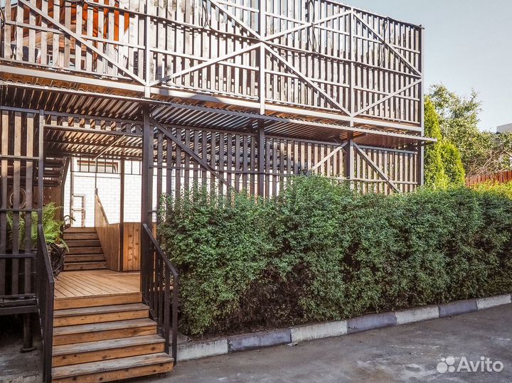 Баня+беседка с горячим бассейном и мангалом