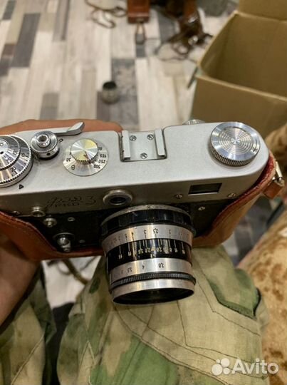 Плёночный фотоаппарат Фэд 3