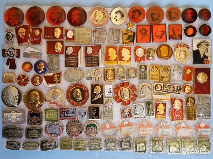 Значки о Ленине, Революции, Фестиваль