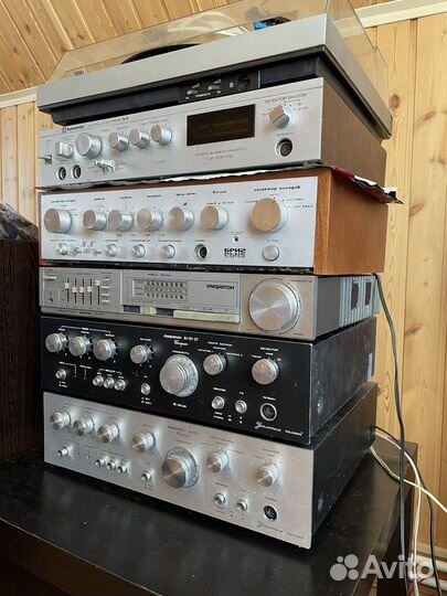 Коллекция усилителей СССР