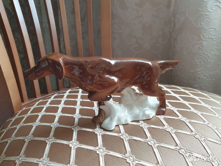 Статуэтка лфз ирландский сеттер