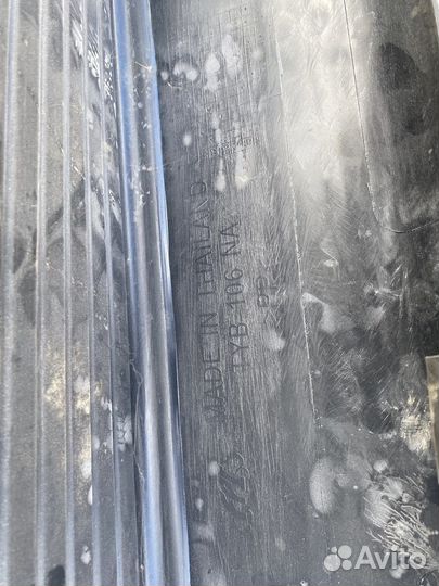 Бампер land крузер100