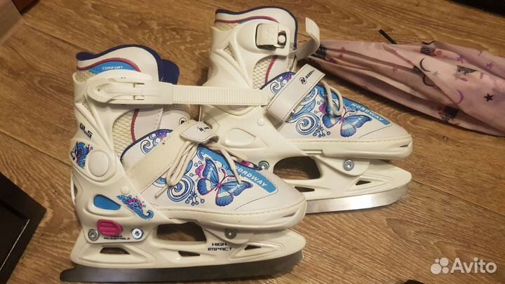Коньки детские раздвижные