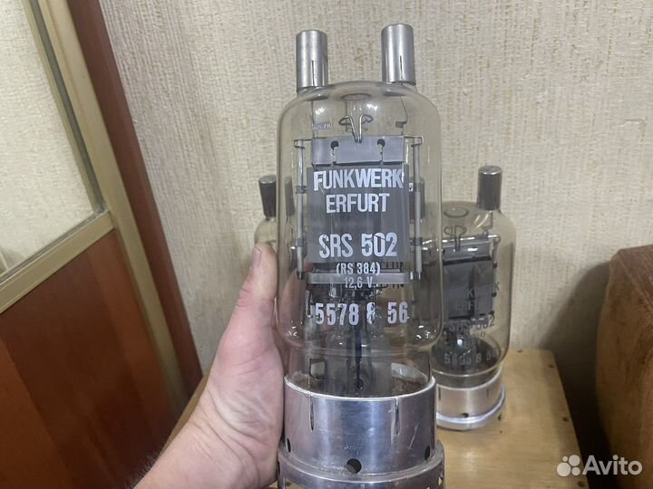 Радиолампа Funkwerk Erfurt srs 502