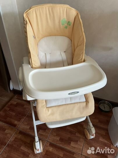 Стульчик люлька 2 в 1 для кормления Combi