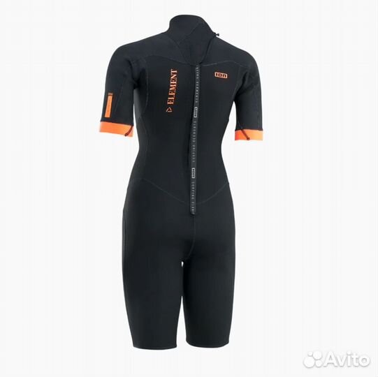 Гидрокостюм короткий женский ION Element 2/2 black