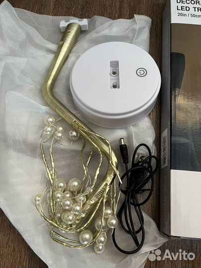 Светильник настольный дерево, ночник детский