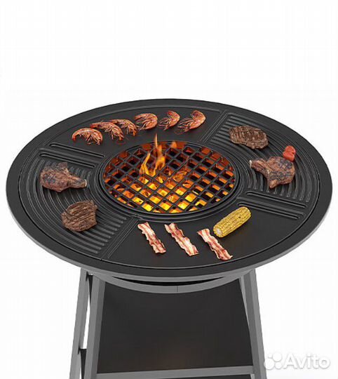 Чугунный гриль Везувий Fantastic Grill 700