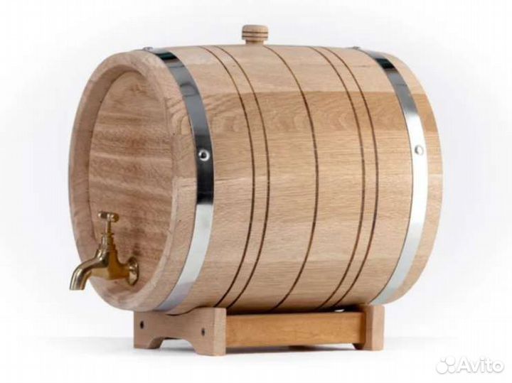 Бочка дубовая 5 литров