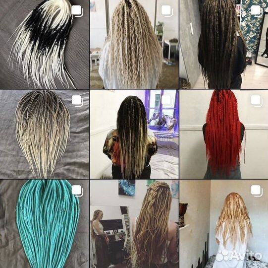 Безопасные Де дреды / Де косы / Заплетение