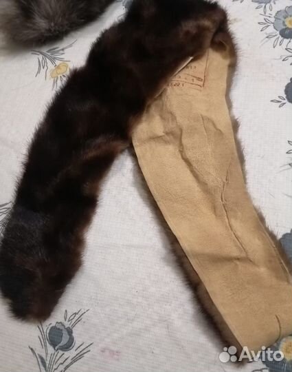Меховой воротник Норка