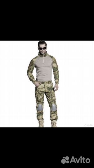 Тактический боевой костюм мох мультикам