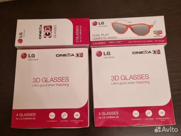 3d очки lg плюс dual play