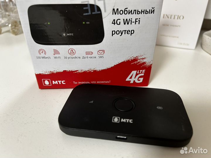 Wifi роутер 4g модем МТС работает от sim карты