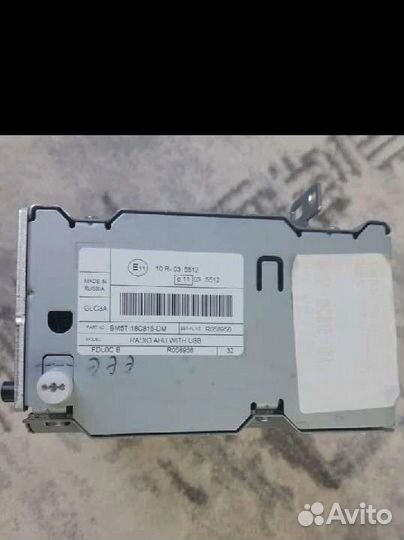 Магнитола ford focus 3 родная