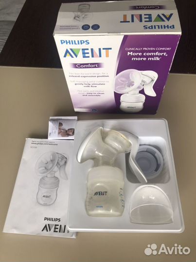 Молокоотсос avent ручной
