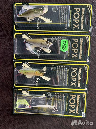 Воблера Megabass POP-X