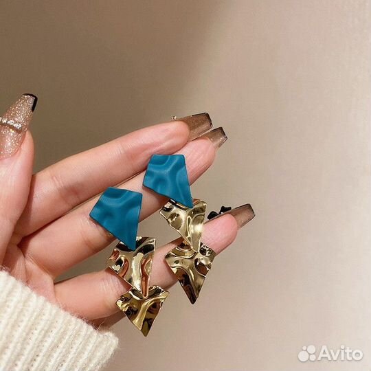 Серьги необычные