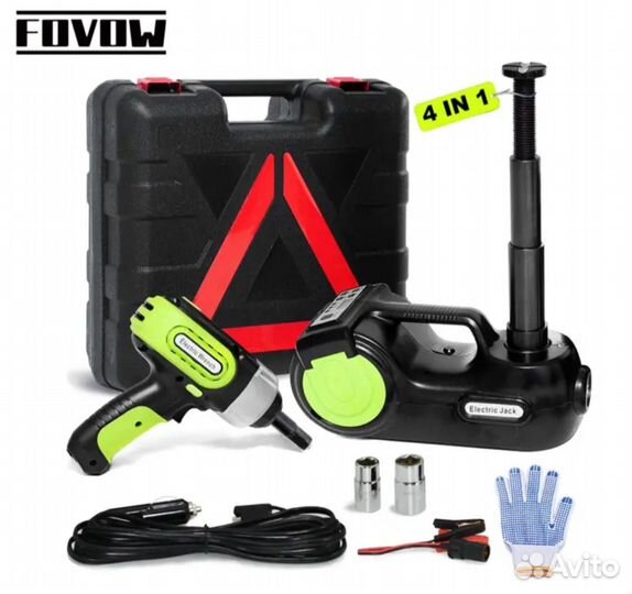 Электрогидро домкрат, компрессор и гайковерт 5т
