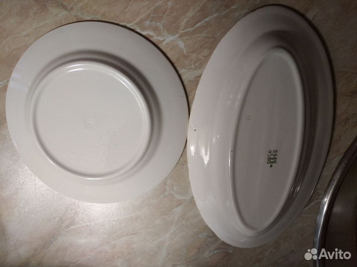 Тарелки и селедочницы СССР