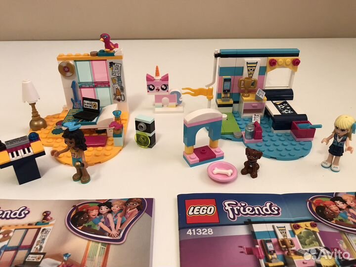 Lego Friends 41328 и 41341 ком Стефани и Андреа