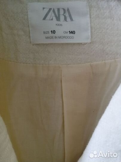 Пиджак для девочки 140 Zara