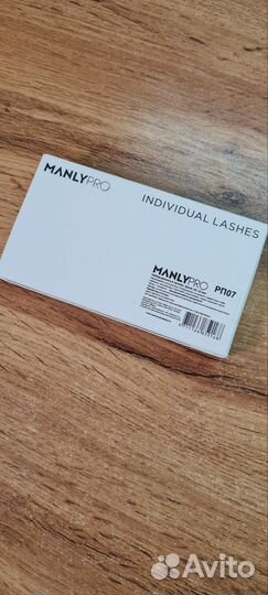 Накладные ресницы Manly PRO шелк