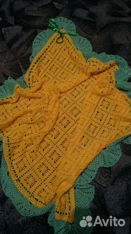 Плед ручная работа