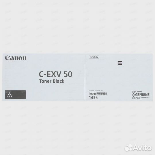 Картридж лазерный Canon C-EXV50 черный