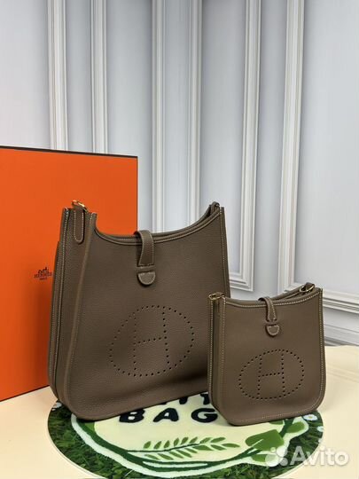 Сумка женская через плечо Hermes Evelyne