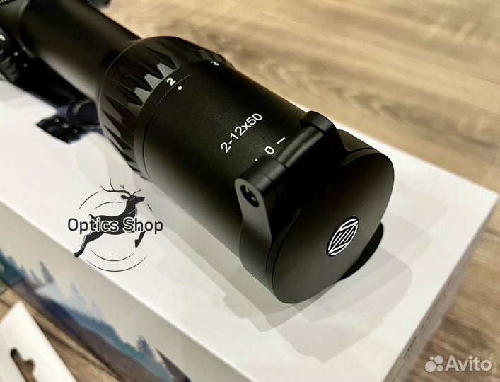 Оптический прицел artelv CRS 2-12x50 SFP, 30mm, с