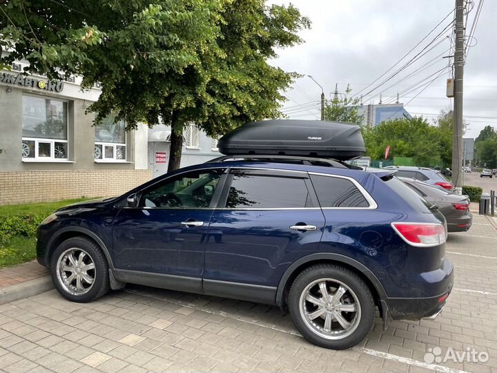 Автобокс Turino-1 410 литров черный на Mazda CX-5