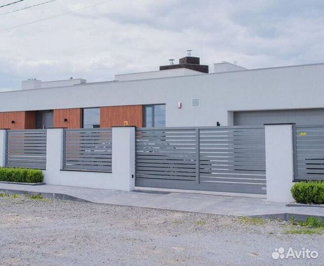 Заборные секции m произв Alutech сервис. обслуж