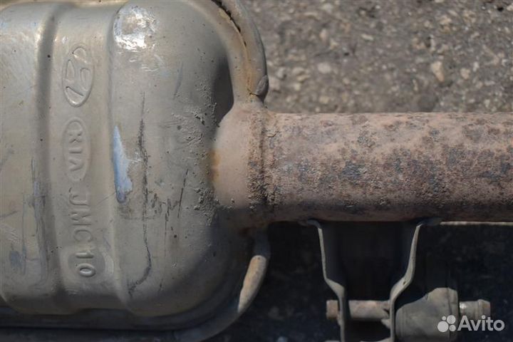 Глушитель Kia Sportage 2 Дорест внедорожник G4GC