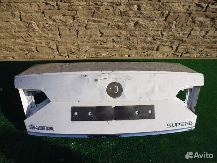 Крышка багажника Шкода Суперб 2 ресталин 2013-2015