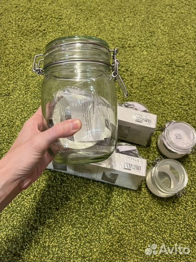 Банки стеклянные IKEA korken