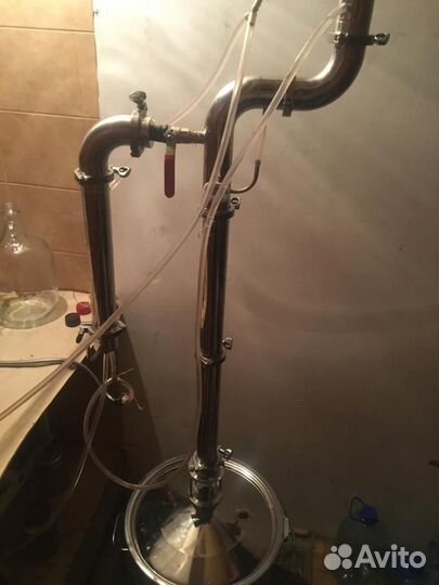 Самогонный аппарат с плиткой